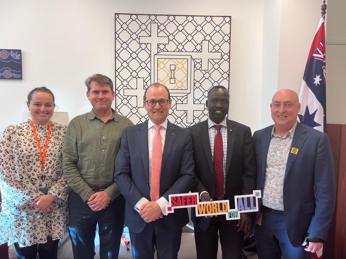 Last week, ACFID was delighted to meet with Senator Raff Ciccone. We had a productive discussion on the #SaferWorldForAll campaign. Find out more and add your voice at saferworld.org.au