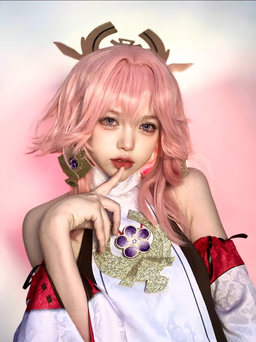 fujunlala666's tweet photo. 😚🥰
#原神 #八重神子 #コスプレ #yaemiko #cosplayer https://t.co/khBZwcl2BH