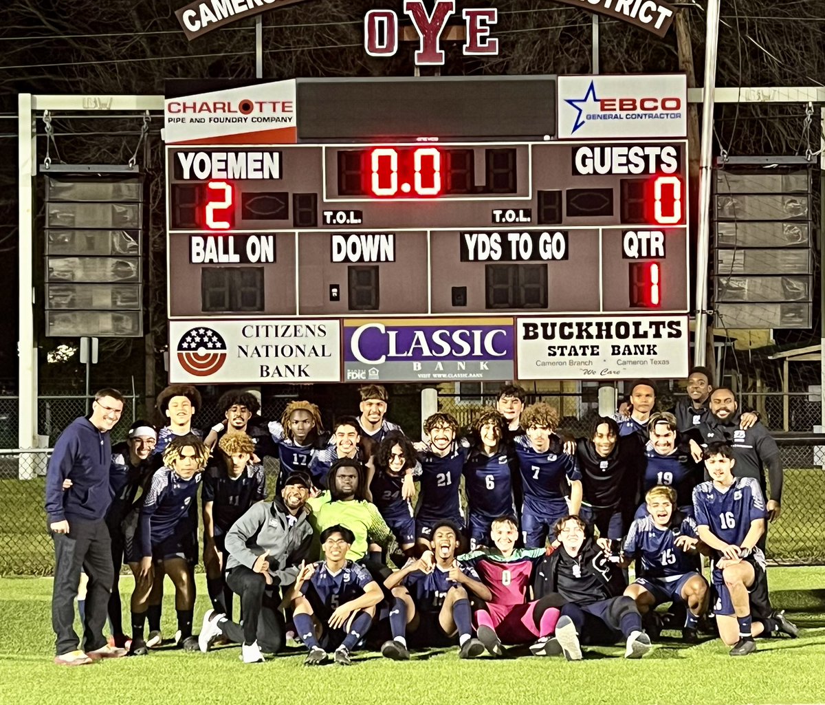 How about those Shoemaker Grey Wolves?!!! A 2-0 victory over College Station on Tuesday night gives them the bi-district title and a spot in the Class 5A area round!! #WeAreKISD
