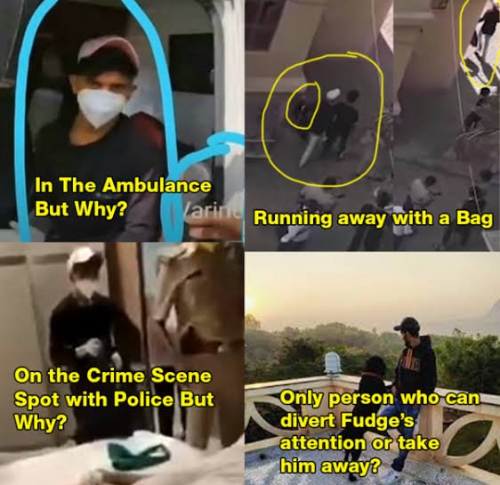 kundu_koushani's tweet photo. Has CBI interrogated this pink cap guy ? Who is he ?

What was there in the bag with which he was running away ?

He was present everywhere on 14th June.

Surely he is also one of the Usual Suspects In SSRCase , his actions speaks it.

#JusticeForSushant️SinghRajput https://t.co/fAawRxioHR