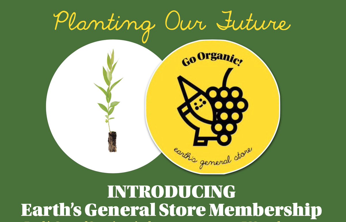 Introducing the new EGS Membership! $100/per year for 10% off every day, and much more. A win-win-win, something which helps your pocket-book, supports a local business, and helps the earth.🌎🌱🌳❤️See details at our website, egs.ca