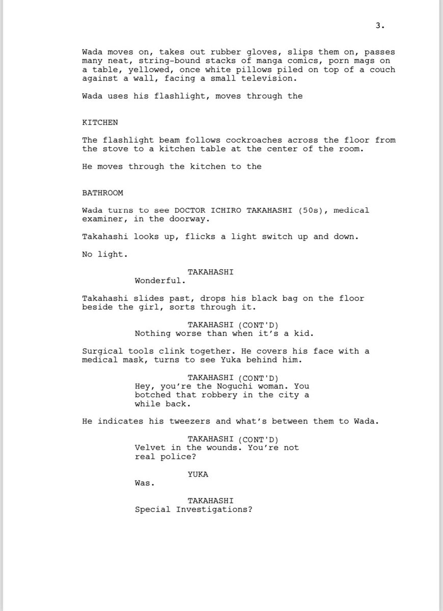 TPictureshow's tweet image. A writing sample Ive prepared, a little new to this, aspect of the screenwriting business, does anyone have any advice on this? 

#screenwriting #writingsample #screenwritingcommunity