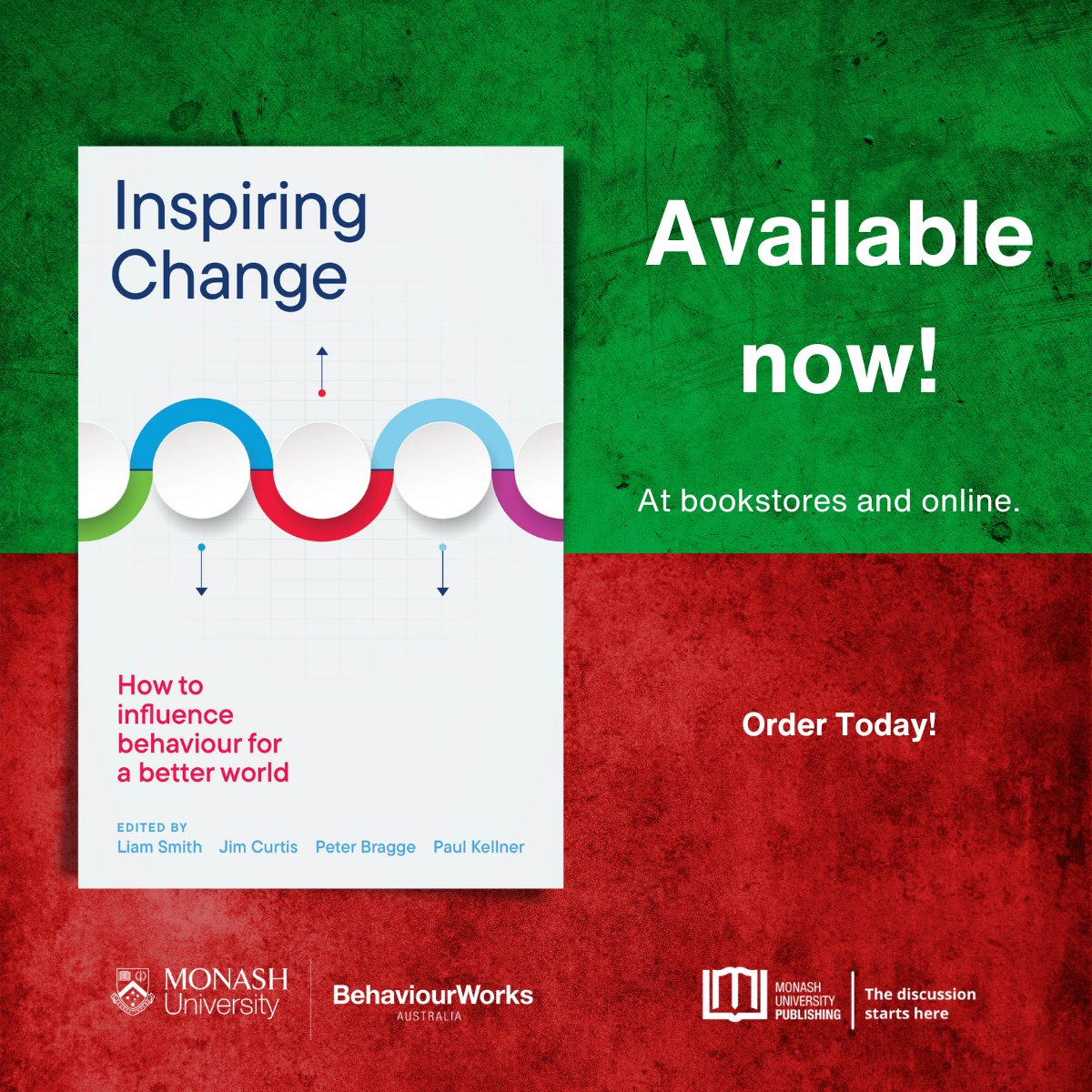 The secret is out (and so is the book)! Learn how we have successfully influenced behaviour for good, in our book Inspiring Change! Order today: publishing.monash.edu/product/inspir… @MonashPub