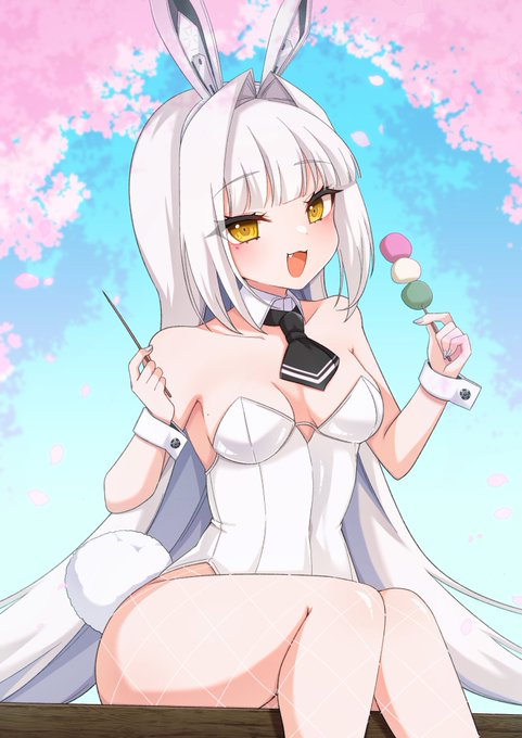 ブランとお花見#NIKKEクリエイタープログラム #NIKKE春爛漫 