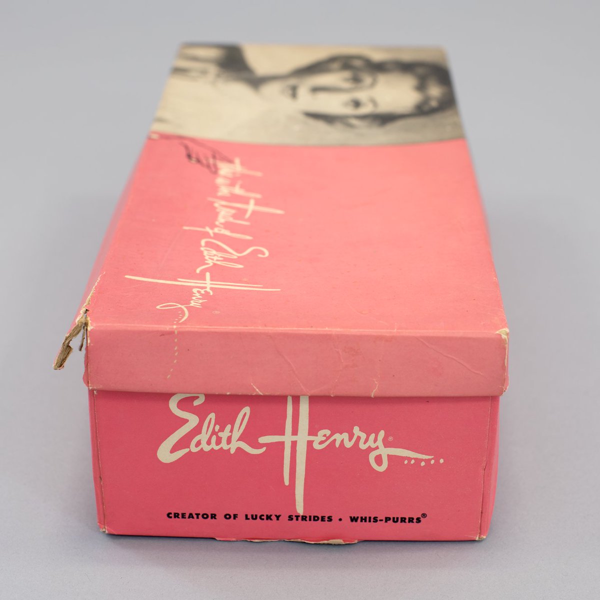 #WHM: Edith Entratter Henry and her husband, Carl Henry, opened Lucky Stride Shoes in the late 1940s. Edith designed popular women’s flats at a time when many women were joining the workforce. Manufactured under her name, they used the tag line “this is the touch of Edith Henry.”