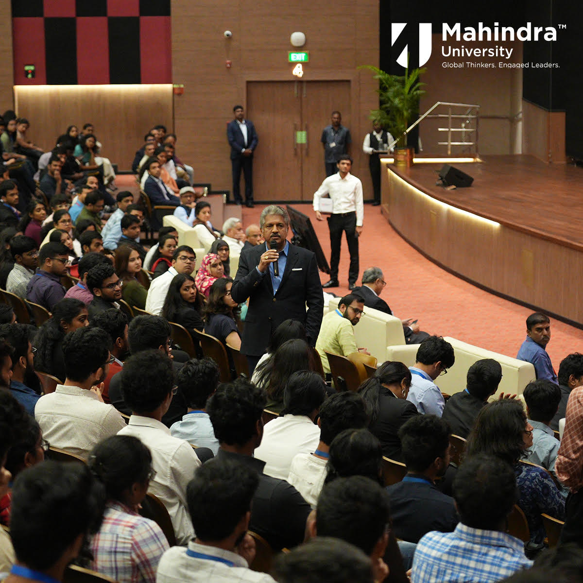 Mahindra University (@mahindrauni) on Twitter photo Industrialist, philanthropist, benefactor, mentor, and #MahindraUniversity Chancellor @AnandMahindra and his family have pledged Rs 550 crore for the University, providing the wind beneath the wings of Mahindra University's growth in education and research! Industrialist, philanthropist, benefactor, mentor, and #MahindraUniversity Chancellor @AnandMahindra and his family have pledged Rs 550 crore for the University, providing the wind beneath the wings of Mahindra University's growth in education and research!
