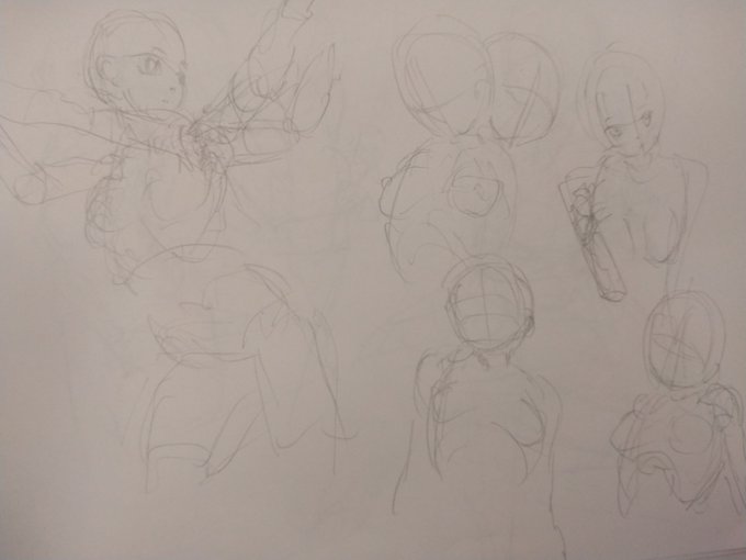 先のCGを進めたい気持ちもあるが、
過去最大の分厚い壁を叩き割れる確信が出たので、

むちゃくちゃ基本的なことを繰り返す。

イメージで描くことと、
そのときに必要になる自在な動きの練習

この2つを交互に。 