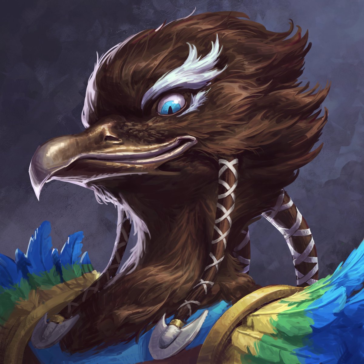 White_Light_36's tweet photo. Birb - commission

#dndart #DnDcharacter https://t.co/EpxfDI8giB