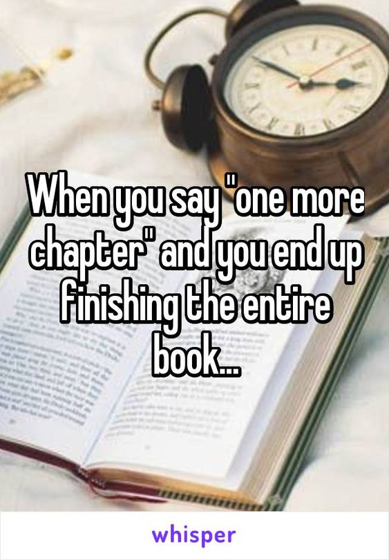 It happens to the best of us. 🤣 

[ 🤪 Meme Credits: Whisper ]

#bookproblems #readingtime #procasination #bookworm #booklover #books #onemorechapter
