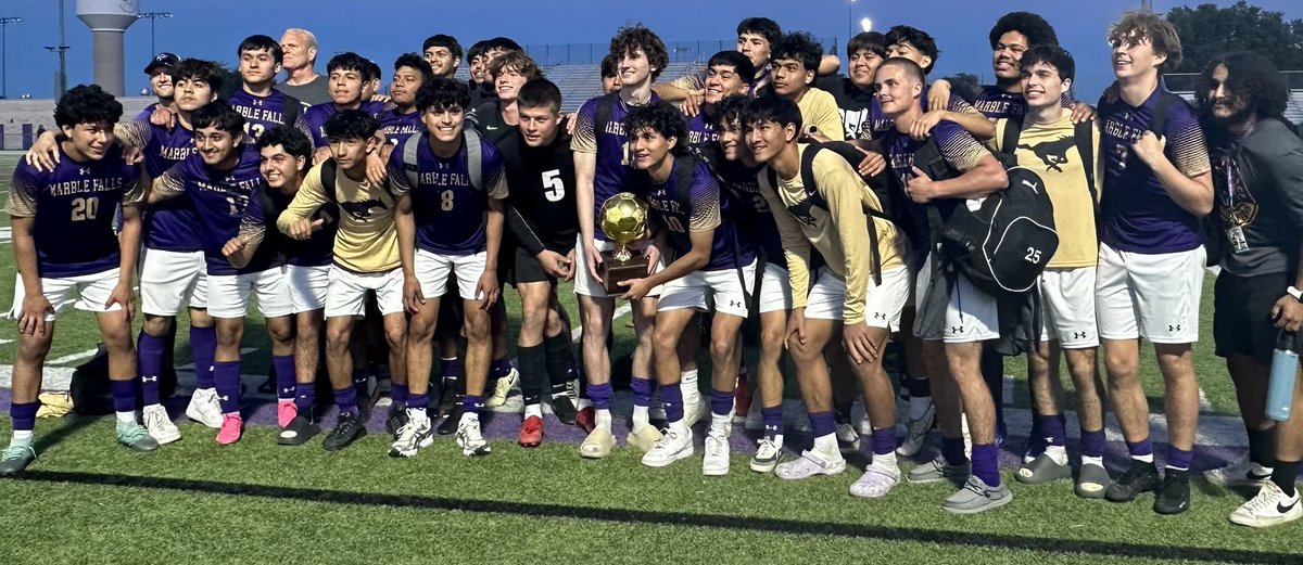 Bi-District Champions, Mustangs 7-1 over Wimberley. Next up Fox Tech out of San Antonio, details being discussed. Great crowd &amp; Marble Falls get ready for round 2! ⁦<a href="/RedRaider1995/">Jeff Gasaway</a>⁩ ⁦<a href="/PatrickM_Hinson/">Patrick Hinson</a>⁩ ⁦<a href="/fierrojennifer/">Jennifer Fierro, The Broad Podcaster</a>⁩ ⁦<a href="/MFHSports/">MFHSports</a>⁩ ⁦<a href="/MFHSGirlsSoccer/">Marble Falls Girls Soccer</a>⁩
