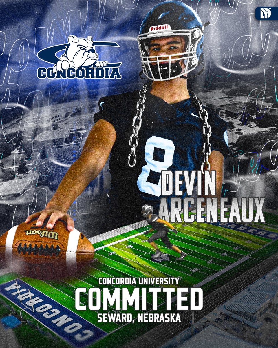 I’m blessed to announce that I will continue my academic and athletic career at Concordia University, Nebraska! I want to thank my coaches, my family, and God for getting me this far on my journey! #committed #gobulldogs <a href="/PatrickDaberkow/">Patrick Daberkow</a> <a href="/CorbyOsten/">Corby Osten</a>