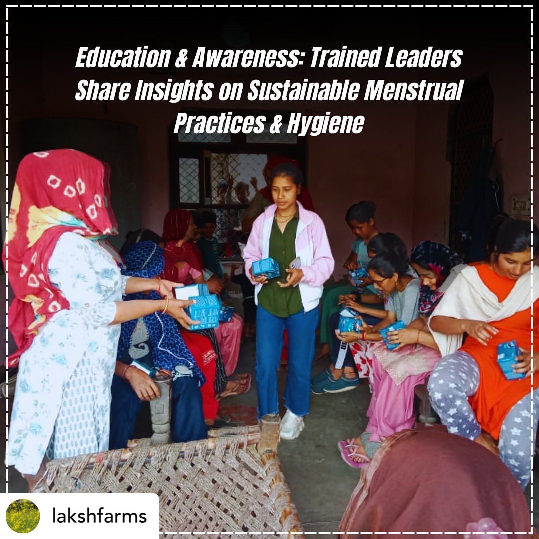 laksh2030's tweet photo. We’re thrilled to share an update on our ongoing collaboration with @ProjectBaala in March 2024, reaching out to 125 women &amp; adolescent girls in the villages of Manger and Dhouj. 💫 
#fightperiodpoverty #HealthAndWellness #projectbaala 
@CaptShaktiLumba @iamshivxs @pallavilumba https://t.co/c82UvQ606O