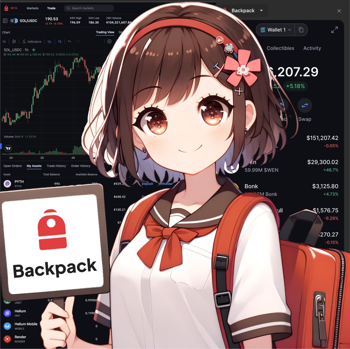 This week in Backpack 🎒

Wallet:
‣ Introducing side panel mode
‣ <a href="/ZetaMarkets/">Zeta Markets</a> and <a href="/marginfi/">marginfi</a> points boosts

Exchange:
‣ New listings and trading events
‣ Advanced View and Quest Log updates

Get the full recap below ⬇️