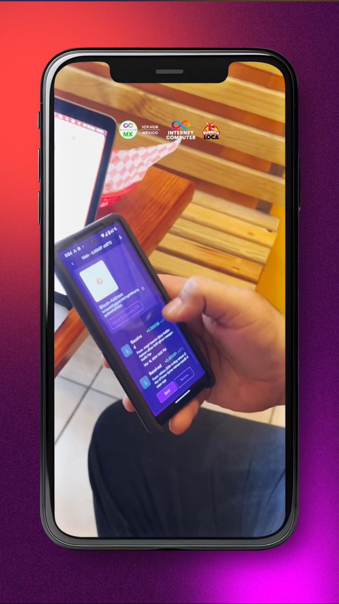 SuiLatamdevs's tweet photo. 🔈¡Estamos contentos de anunciar la PRIMERA TRANSACCIÓN CON #ckBTC 🎉

Se ha realizado el primero método de pago con ckBTC a través de la plataforma @agentebtc en América Latina🔥, ¡y sucedió en Honduras en el restaurante La Burrita Loca!. 🎉

¡Un gran paso para el Hub para impulsar la adopción de #InternetComputer ahora en América Latina! 🚀

Ve el video completo 👉🏼https://t.co/VM8Du3UiOx