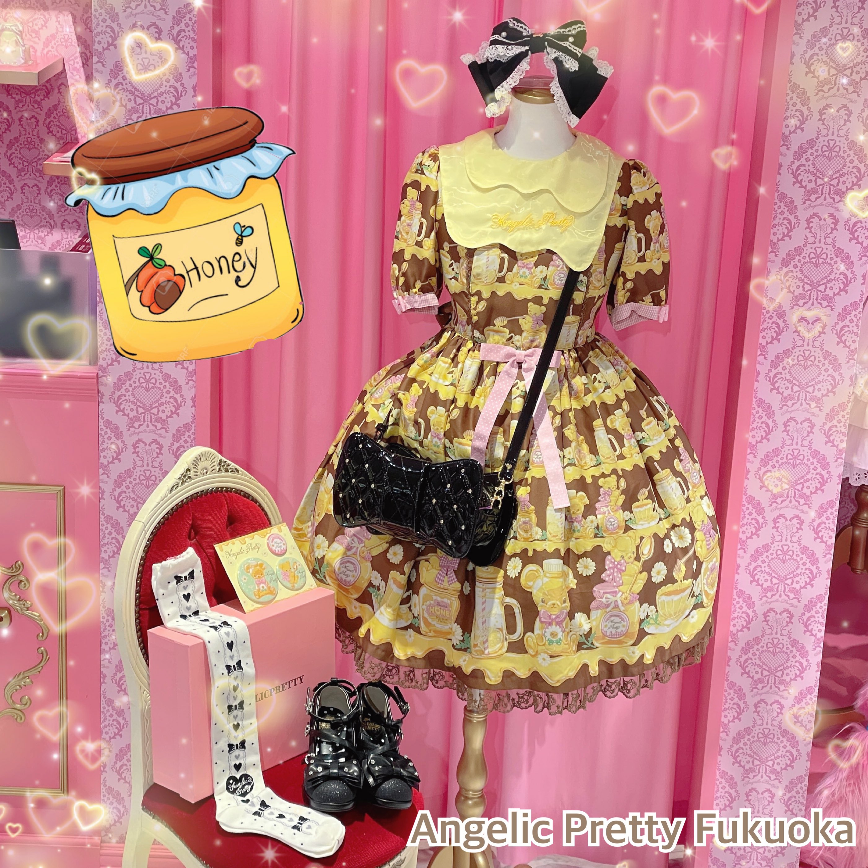 素敵でユニークな アンジェリックプリティ Honey ワンピース 素敵でユニークな アンジェリックプリティ Honey ワンピース