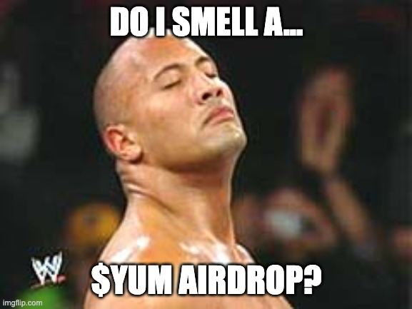 $YUM Airdrop 🪂announced by <a href="/CacaoSwap/">CacaoSwap | YUM DAO</a>

➡️Who is included?

🔸 $KUJI 🉐 stakers🥩
🔸 $MNTA stakers 🥩
🔸 <a href="/ShrimpClubNFT/">Phat Shrumps</a> Mids Holders
🔸 <a href="/CALC_Finance/">CALC 🧮</a> users

No details on snapshots, allocations, or timing. Stay tuned.

➡️What is <a href="/CacaoSwap/">CacaoSwap | YUM DAO</a>

Decentralized cross-chain swaps for