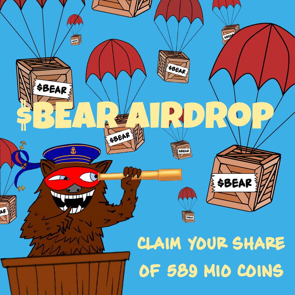 BearXRPL's tweet image. Let&apos;s bring memecoin season to XRP 🚨

⏩ Get your share of the $BEAR airdrop

$BEAR is THE memecoin on XRPL
in honor of the legend bearableguy 🐻

➡️ Make a trustline to receive the airdrop
xrpl.services/?issuer=rBEARG…

Get 30% bonus for retweet:
(RT &amp;amp; comment your wallet address)