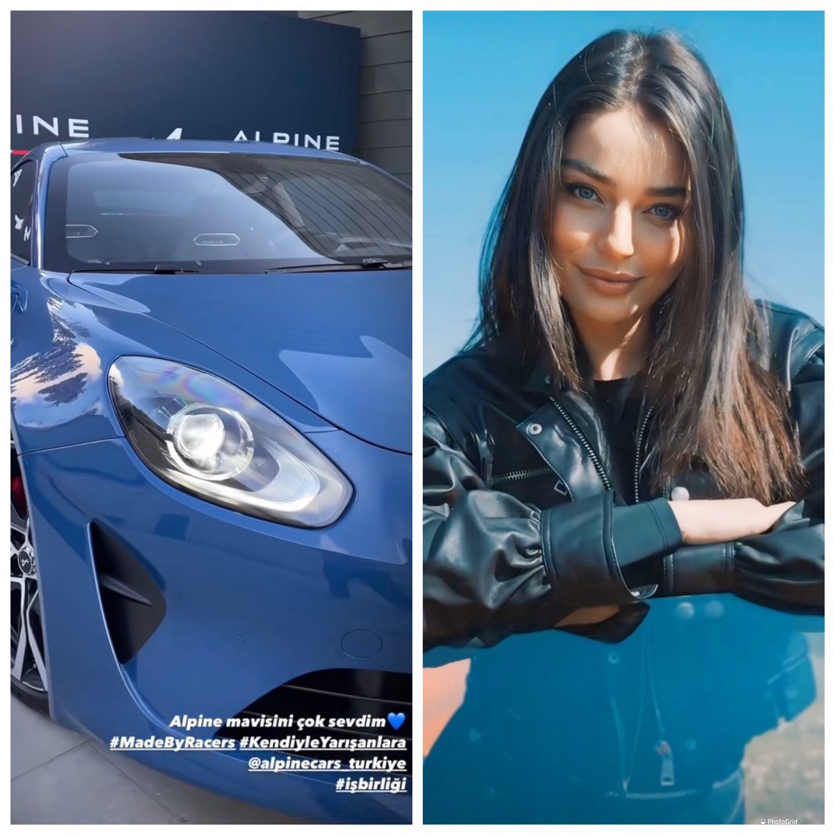 High performance vehicle with the ultimate performer! 🔥💙
#AyçaAyşinTuran
#AlpineCarsTürkiye 
#MadeByRacers
#KendiyleYarışanlara