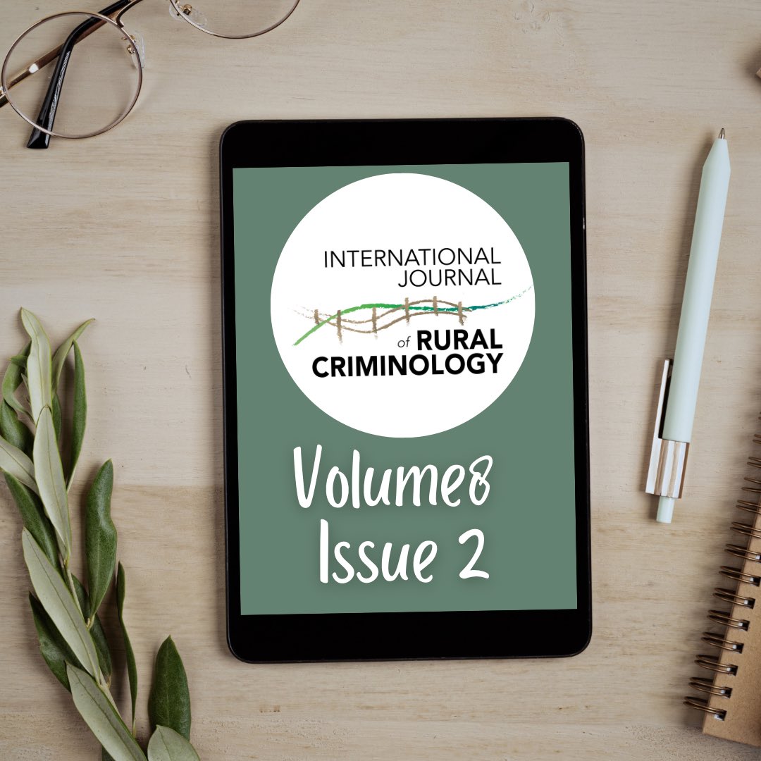 Volume 8, Issue 2 is OUT now! Check it out here: ruralcriminology.org/index.php/IJRC…

#OpenAccess #Academia #Scholarship #AcademicJournal  #RuralCriminology