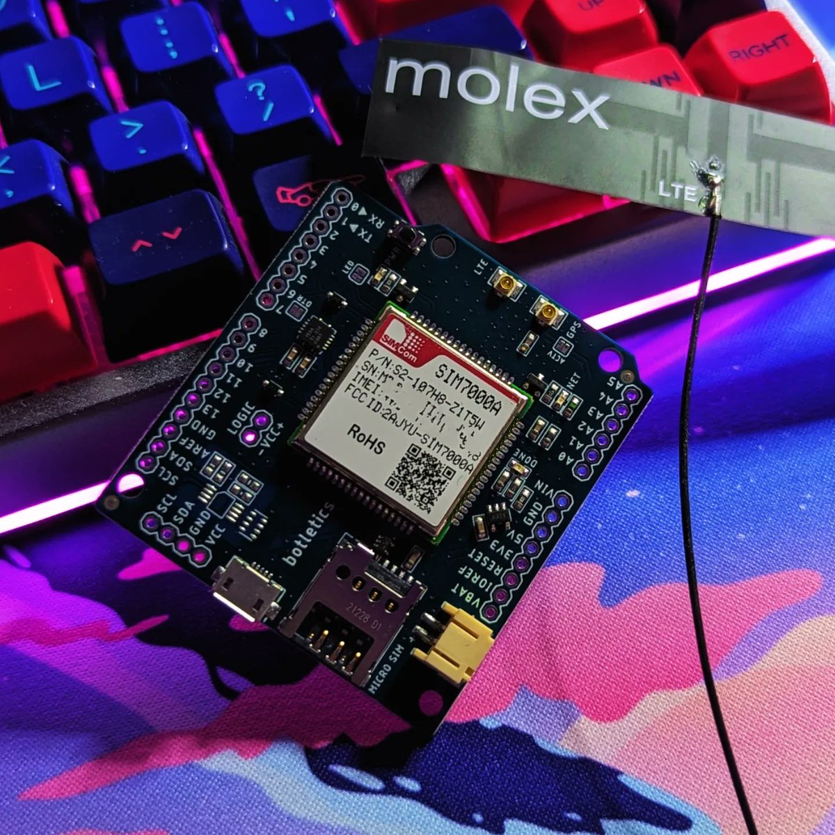 m0lokita's tweet image. Misión: traer de vuelta a la vida la estación meteorológica de CUCEI con conectividad LTE-M @WXStationCUCEI
.
.
.
#arduinoprojects #wxstation #cucei #weewx #botletics #simcom #sim7000a #catm1 #hologramio #iot
instagram.com/p/C5ALijSskgb/