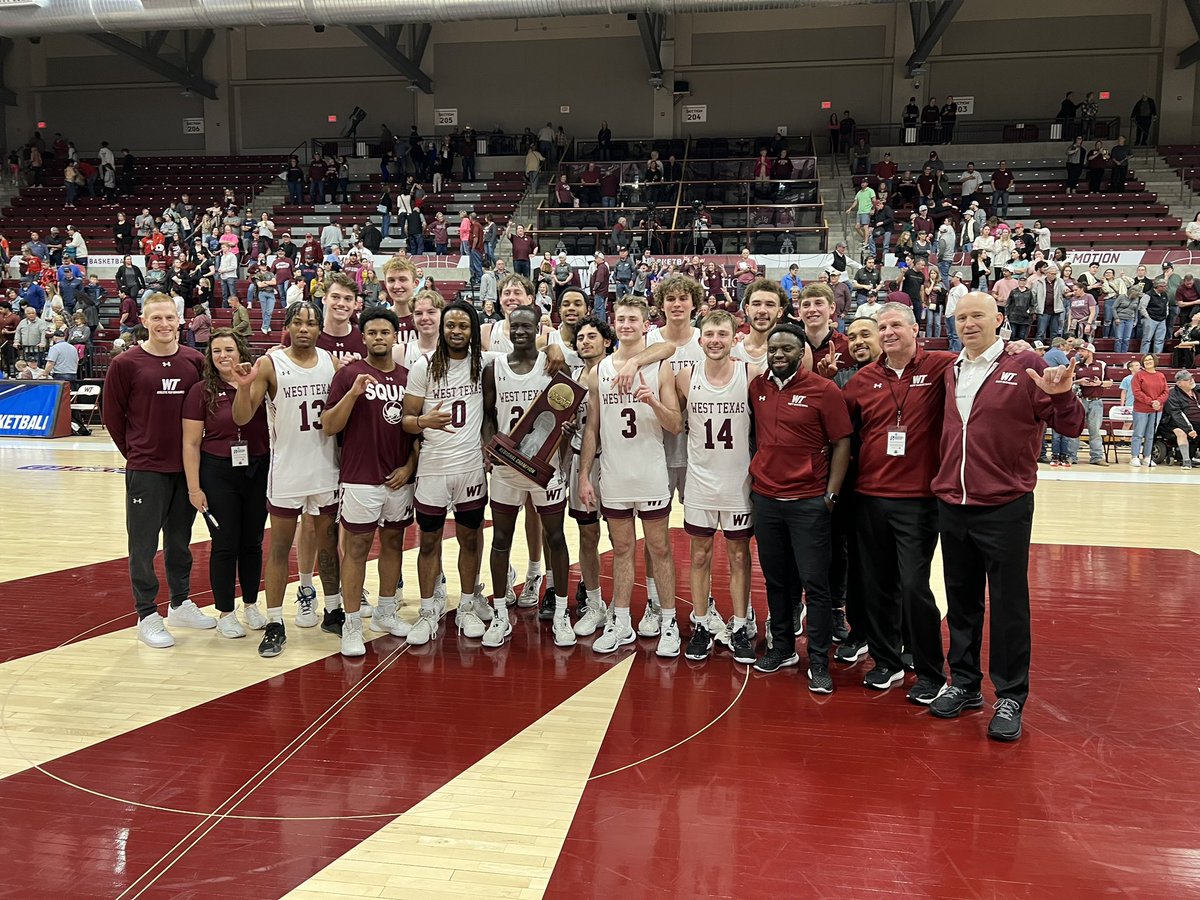 The West Texas A&amp;M Buffs are headed to the Div. II Final Four after a 90-76 win over North Georgia this evening! They will face Minnesota State Thursday at 3:30 in Evansville, Indiana.