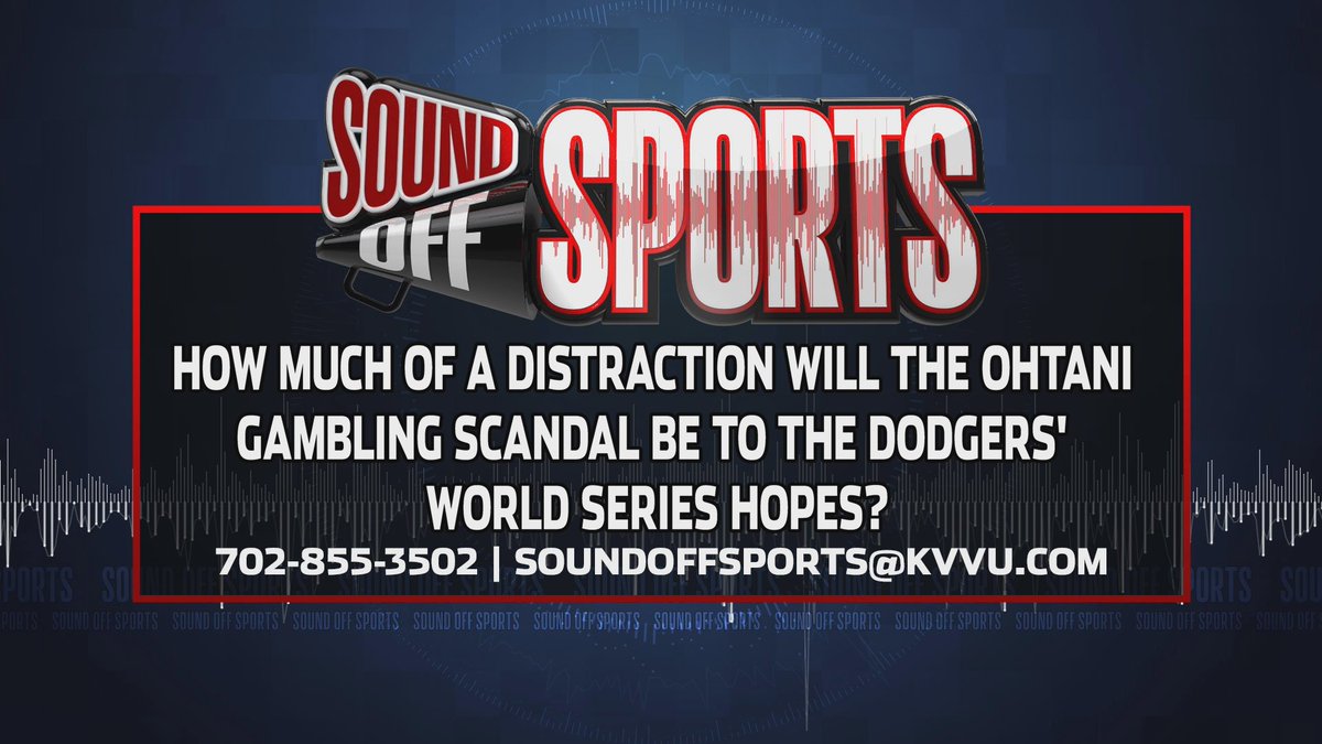 IT'S TIME TO SOUND OFF! What do you think about the controversy for one player on the LA Dodgers? We want to hear from YOU. Call in now or post your thoughts. You can catch Sound Off Sports with @MikeDavisTV weekly on FOX5 and @silverstsports.