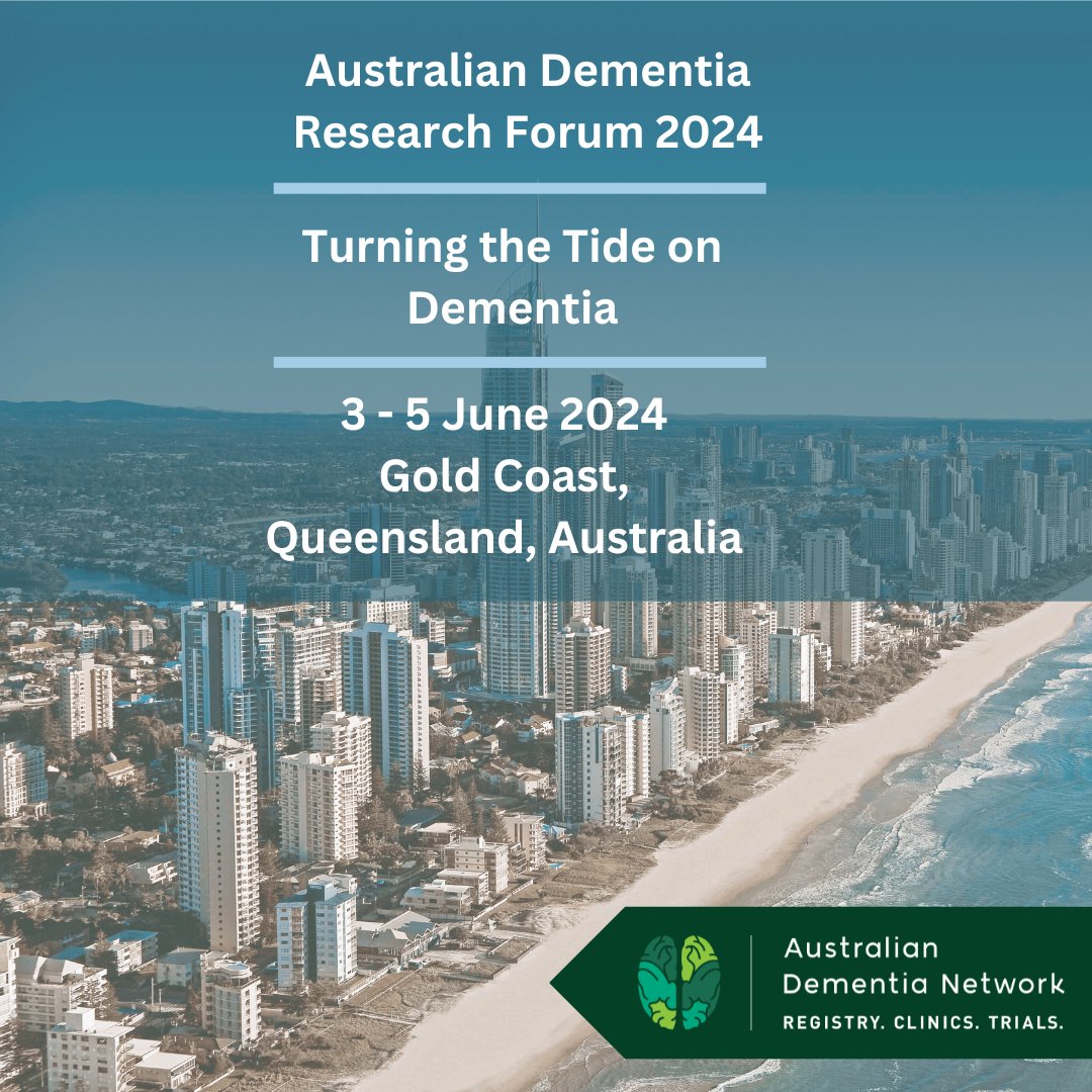 There's only one week left before early bird tickets for the Australian Dementia Research Forum 2024 close on April 5! Why wait to get your hands on tickets at discounted prices to Australia's premier dementia research event? Don't wait- register today! ➡️ buff.ly/4aKYtGB