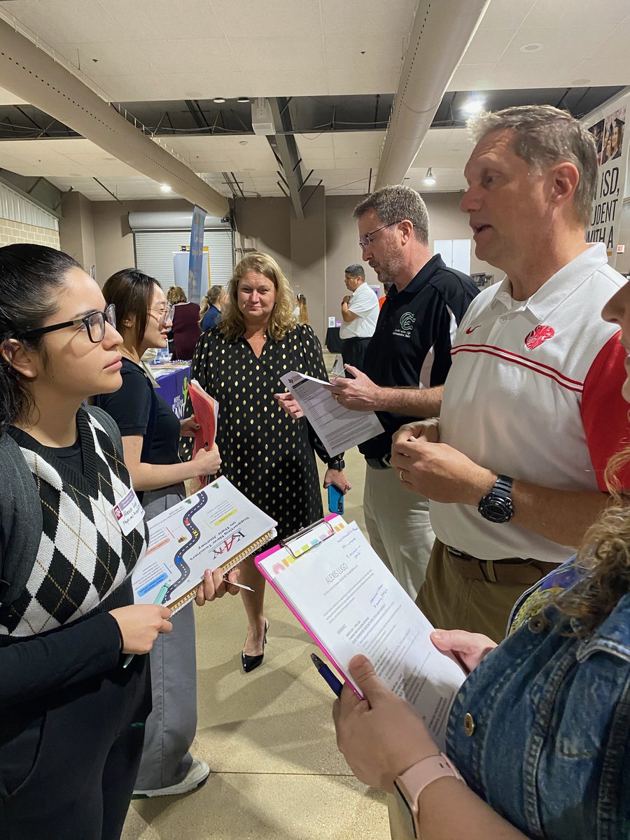 Katy ISD was at Texas A&M University recruiting the best teachers for our students