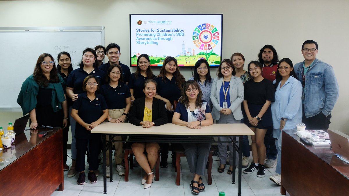 DEC, UP-CIFAL PH team up on SDG-themed storybook project Read: devcom.edu.ph/2024/03/27/dec…