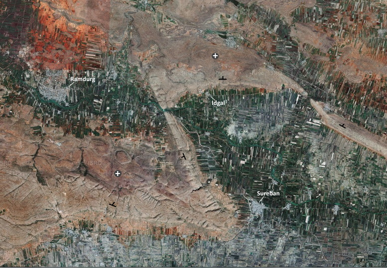 I have a long running blog series called Remotely India where I use satellite images to explore India's geology. See my latest post on complex evolution of sedimentary basins inferred from @isro Cartosat. The entire blog series is available here - suvratk.blogspot.com/search/label/r…