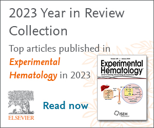 See the most popular articles published in Experimental Hematology in 2023! spkl.io/60124xzQ2 @ISEHSociety