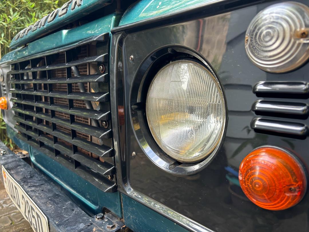 We changed the Landrover grill as well through DIY. 

One step at a time!

Before Vs After. #AfricaByRoad