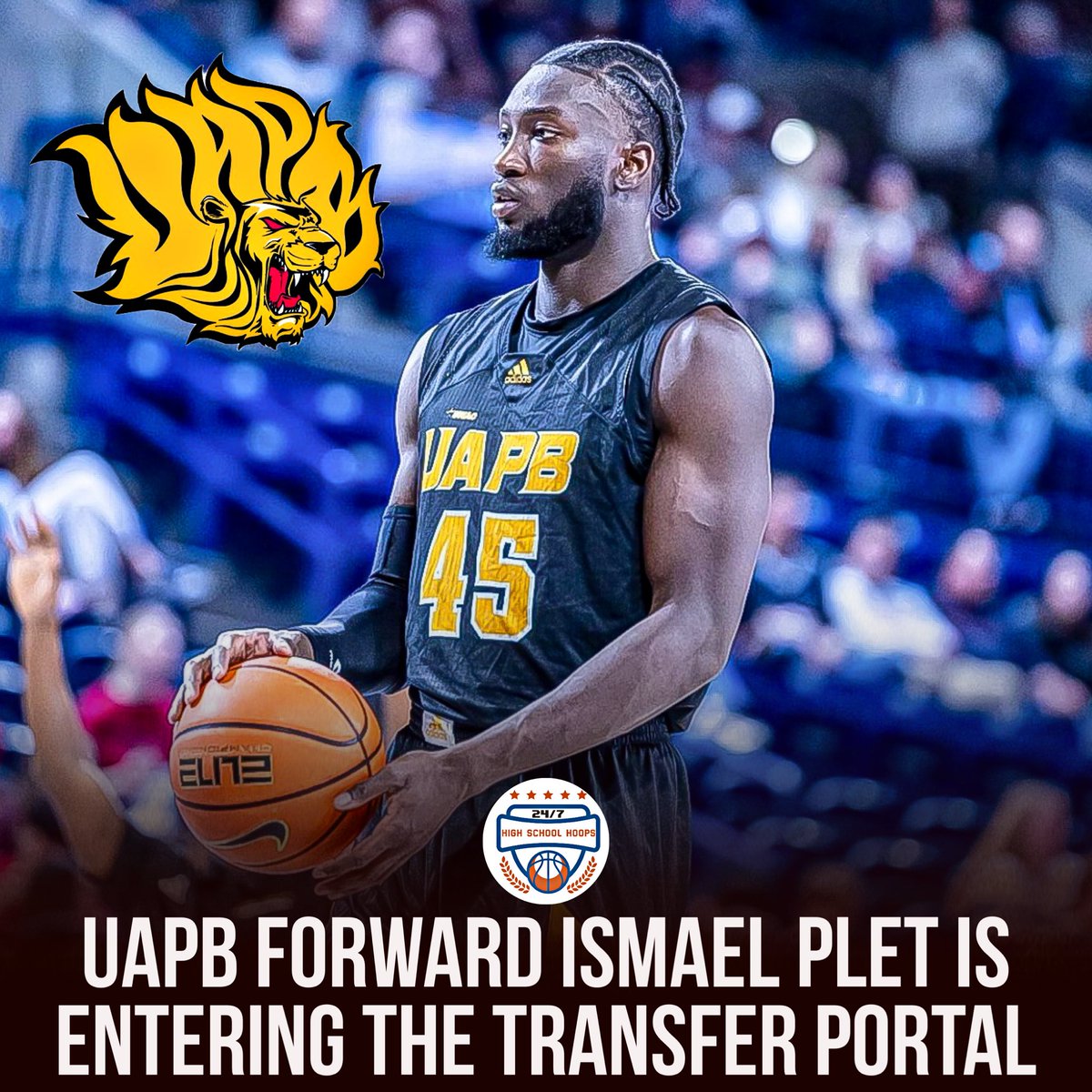 NEWS: Arkansas-Pine Bluff forward Ismael Plet is entering the transfer portal, per source.

Plet began his career playing two seasons at Oral Roberts before playing the last two at ARPB. Native of the Netherlands.

He averaged 7.5PPG, 7.4RPG and 1.0APG this season.