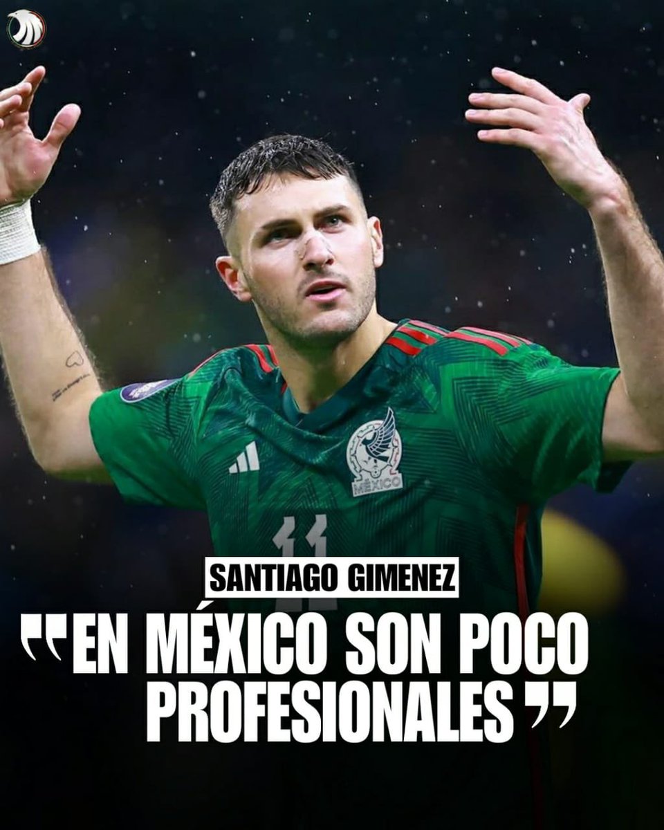 🇲🇽¡NUESTRO SANTI TIRANDO FACTOS!

"Aquí en Europa ser profesional es normal. En México son pocos profesionales y eso hace la diferencia "

🎙-Santi Gimenez en entrevista para Caliente TV