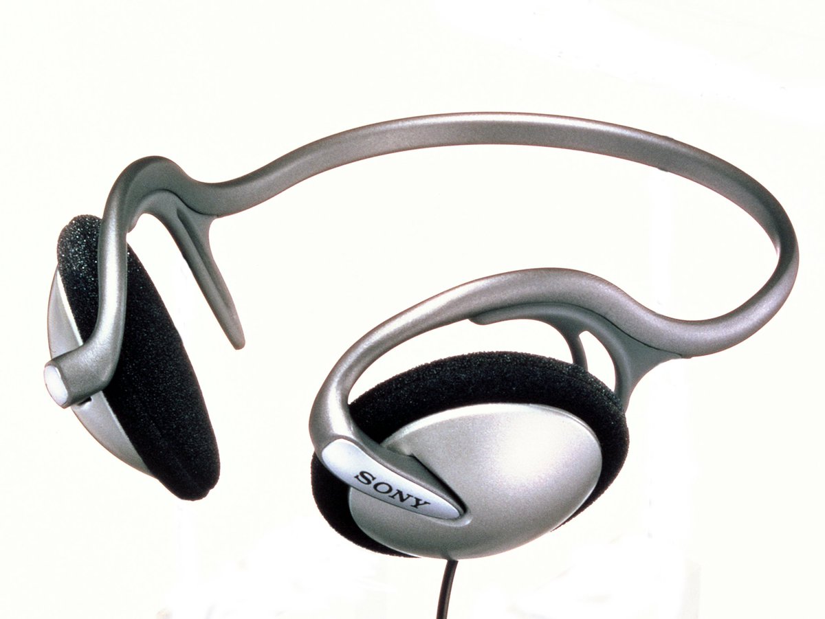 In 1997, Sony introduced the MDR-G61, the industry's first neckband headphones.