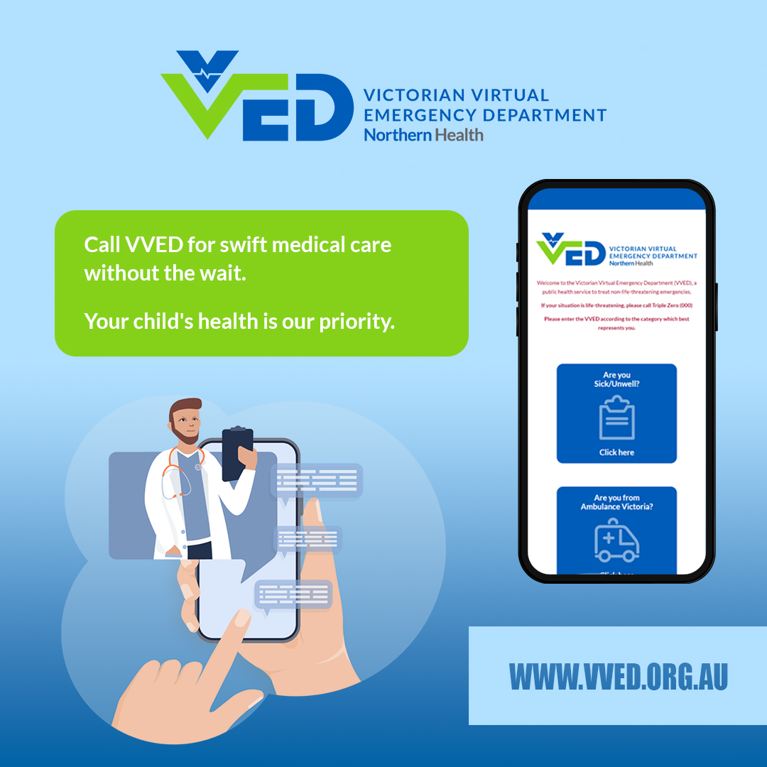 👶 Tired of waiting in long queues with a sick child? Call VVED for swift medical care without the wait. Your child's health is our priority. 📞🏥 #VVED #Paediatrics #VirtualKidsED #MedicalCare