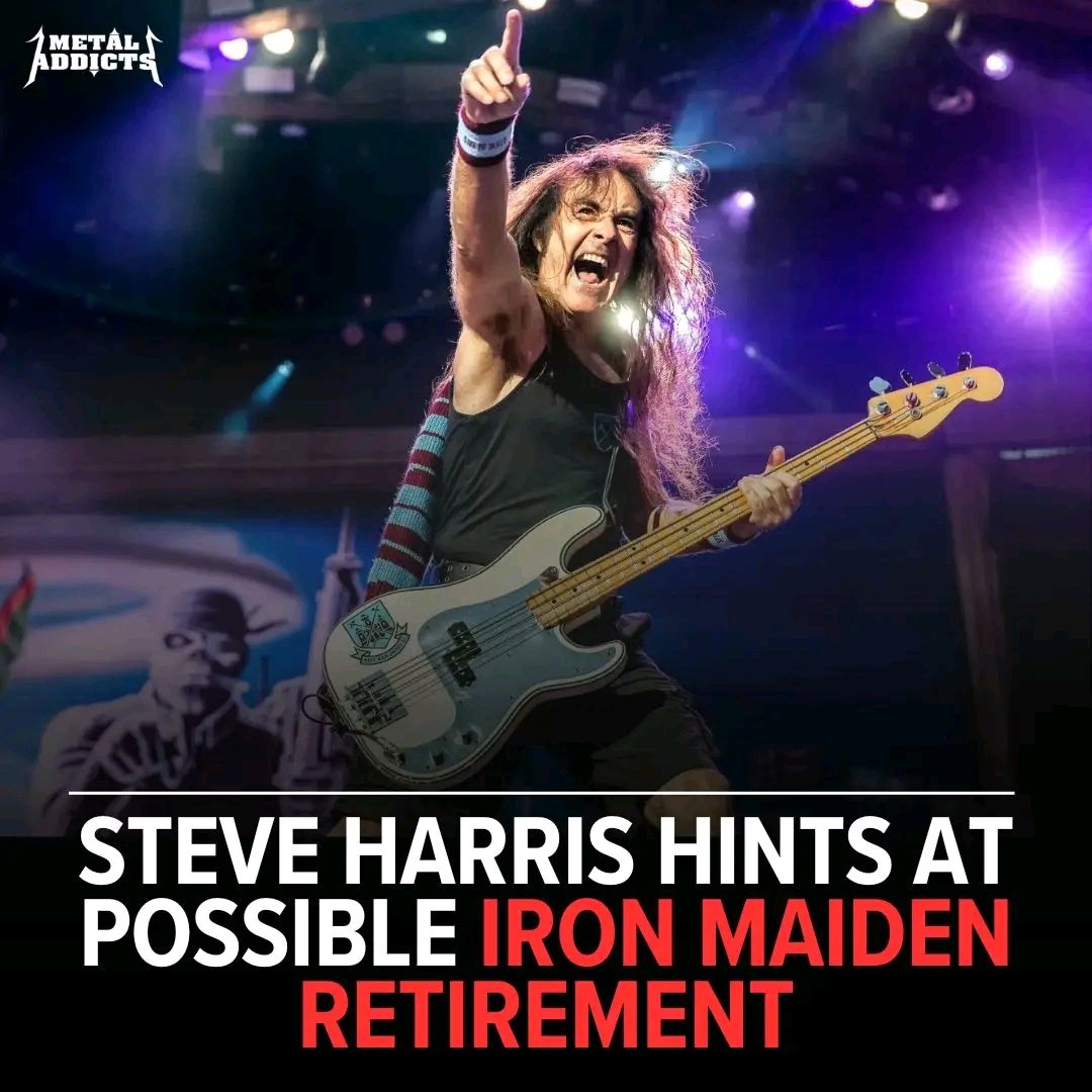 #STEVE #HARRIS Hints At Possible IRON MAIDEN Retirement
#ironmaiden #metal
#metalmusic
Read here: metaladdicts.com/steve-harris-h…