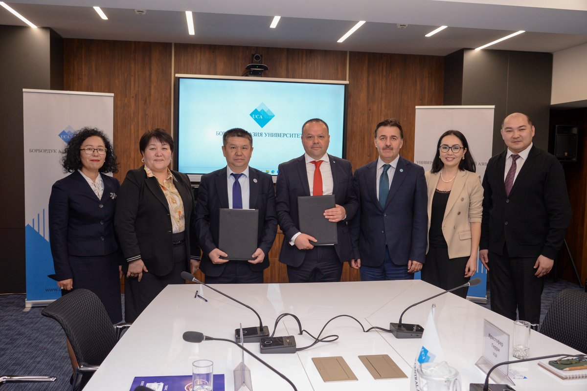 UCA and Talas State University (TalSU) have taken a significant step towards enhancing collaboration and enriching the educational experience for students by signing a Memorandum of Understanding.