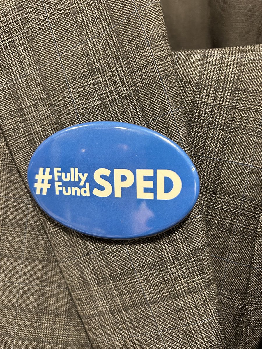 Contact your legislator before 0900 Wednesday!There is a BIG vote on SPED funding tomorrow!