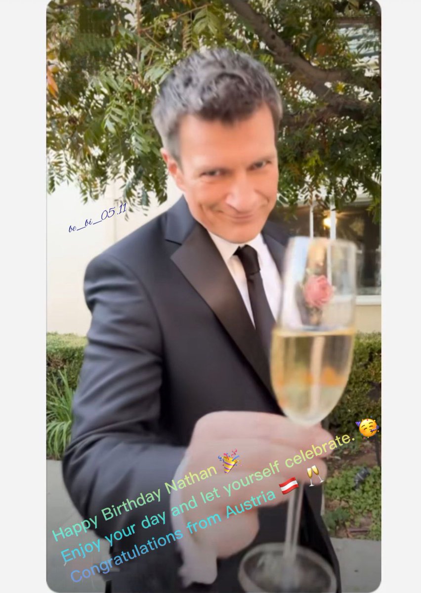Birgit R. π» (@birgit0511) on Twitter photo Here it is already March 27th.
<a href="/NathanFillion/">Nathan Fillion</a> Happy Birthday π₯³.
I wish you health, success, happiness and that all your wishes and dreams in your professional and private life come true. π
Happy birthday from Austria π¦πΉ π Here it is already March 27th.
<a href="/NathanFillion/">Nathan Fillion</a> Happy Birthday π₯³.
I wish you health, success, happiness and that all your wishes and dreams in your professional and private life come true. π
Happy birthday from Austria π¦πΉ π