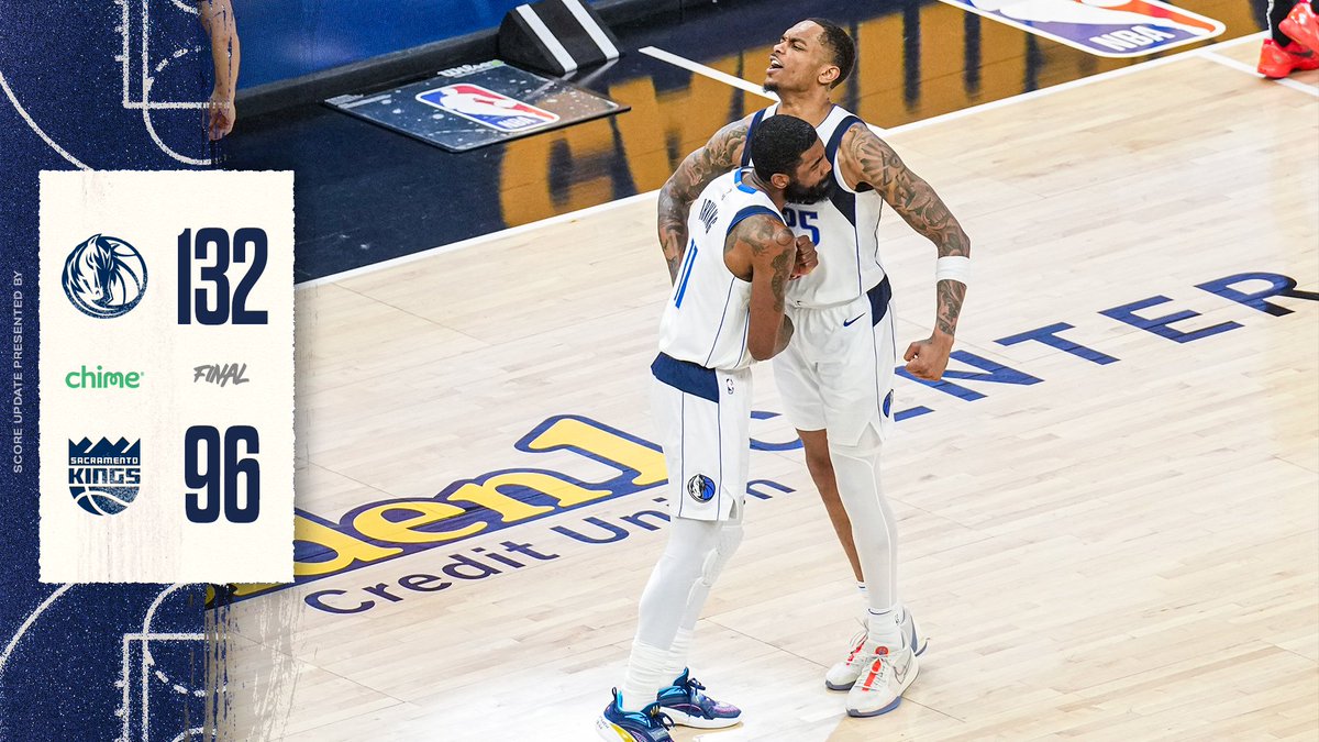 🖐️ IN A ROW. MAVS WIN!!! @Chime // #MFFL