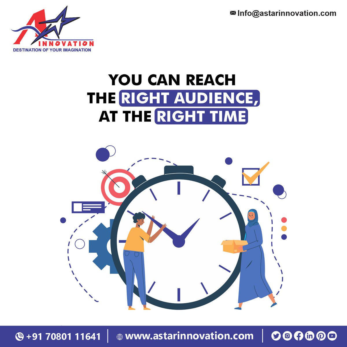 innovation_star's tweet image. Where innovation meets marketing success!
.
.
.
Visit - Astarinnovation for more information!
Visit - astarinnovation.com
Call Now : +91 70801 11641
.
.
.
#astarinnovation #digitalmarketingexperts #eventmanagementsolutions #oohadvertising #brandbuildingstrategies