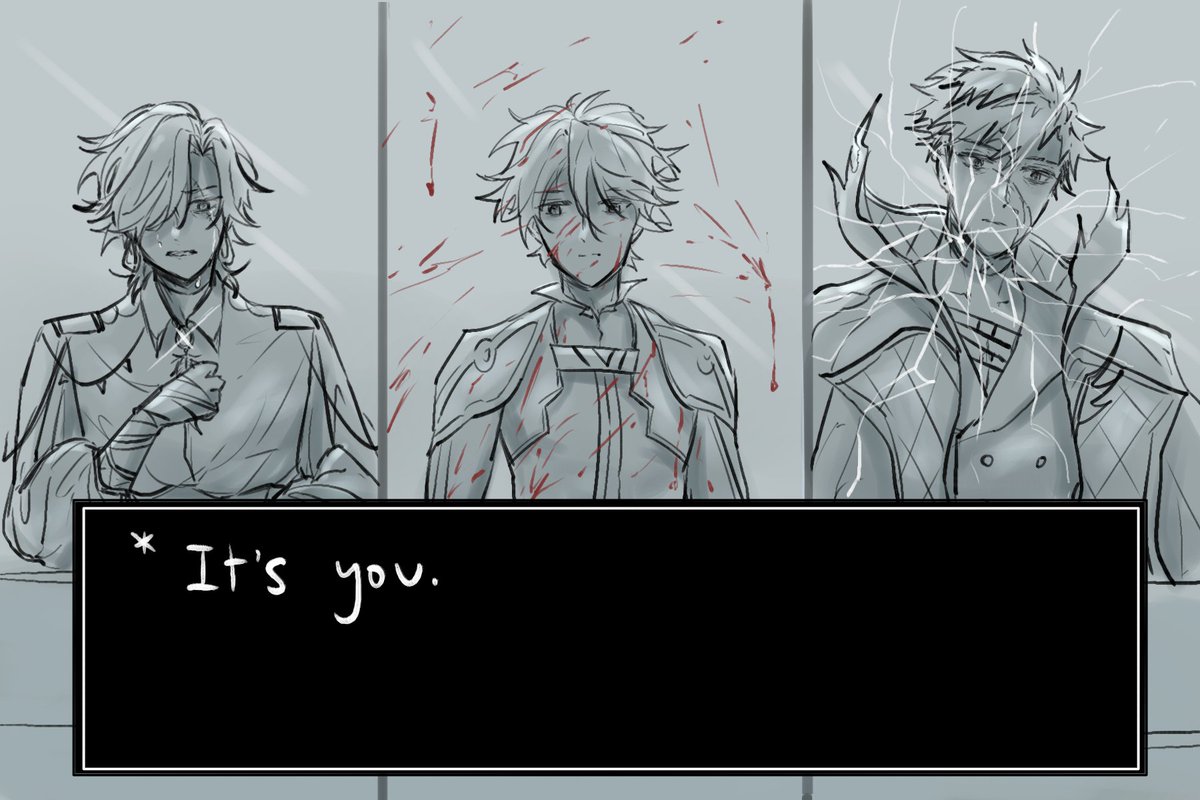 krisis in the mirror #zalillust #YuDrawWilson #Vantalism