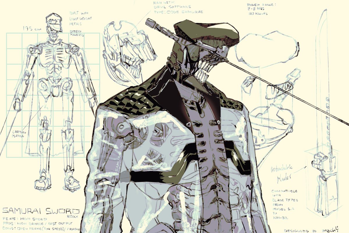 KATANA-MAN MECHA #chainsawman