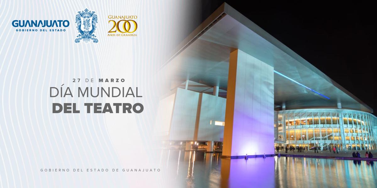Nuestro querido Teatro del Bicentenario fue diseñado por el arquitecto Augusto Quijano y forma parte del Forum Cultural Guanajuato. Fue inaugurado el 7 de diciembre de 2010 con la Sinfonía N° 9 de Ludwing van Beethoven. ✨👌🏼 ¿Sabías que hoy es Día Mundial del Teatro? 🫶🏻🎭