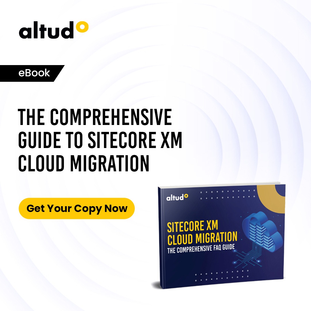 GoAltudo's tweet image. #DYK 47% of organizations are prioritizing a cloud-first strategy &amp;amp; 37% plan to join them within 3 years.
➡Upgrade your #MarTech stack with #SitecoreXM Cloud &amp;amp; deliver superior customer experiences across channels
Get your migration guide: altudo.co/insights/ebook…
#AltudoInsights