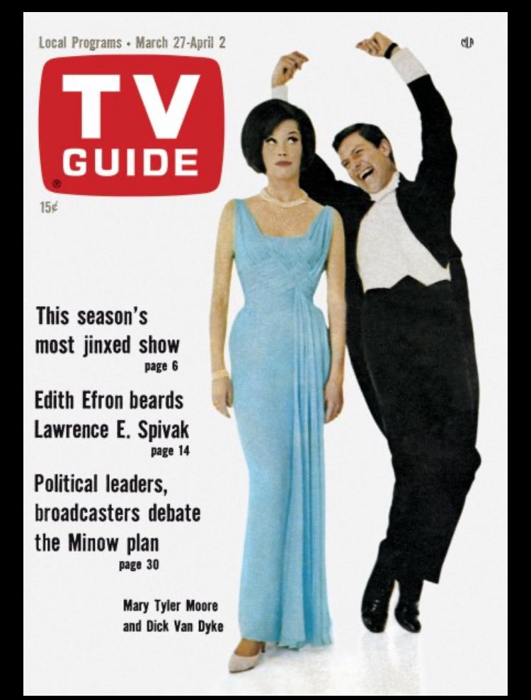 TV Guide March 27. Who can turn the world on with her smile? Oh sorry different show.