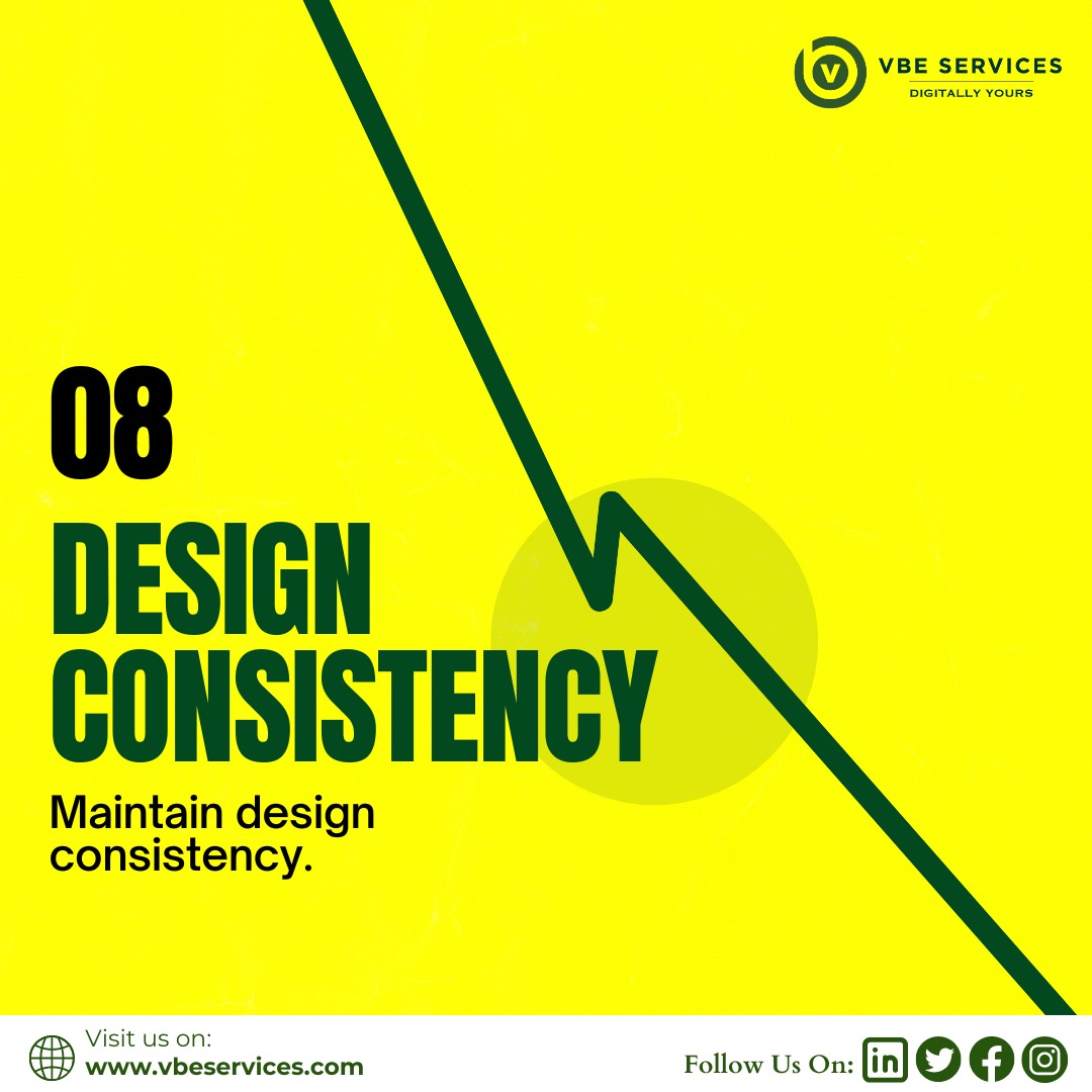 Design consistency is key! 🎨✨ Keep your brand's look and feel cohesive across all platforms for a polished and professional image. 

#DesignConsistency #BrandIdentity #GraphicDesignTips