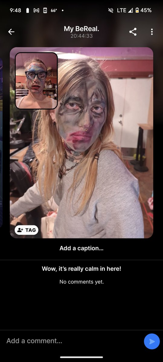 First show went well