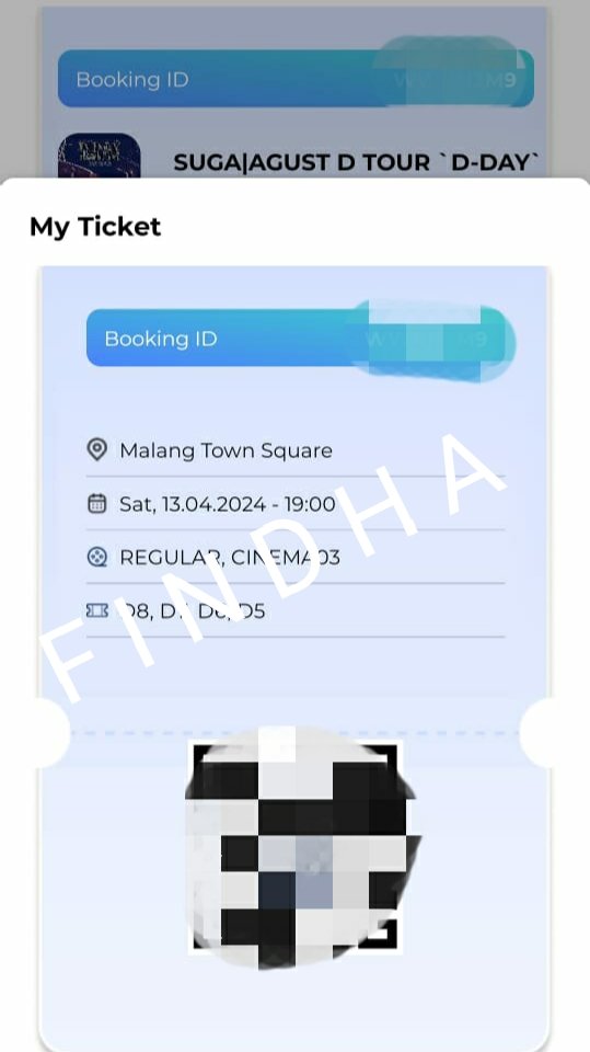 findhapriandari's tweet photo. @SUGAIndoFanbase @BTS_twt ARMY MALANG..aku mau WTS 2 tiket tgl 13 di MATOS, karna 2 temen ga bisa..harga NORMAL 😭🙏🏼 https://t.co/c2ihY53PZN